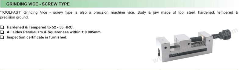 GRINDING VICE - SCREW TYPE