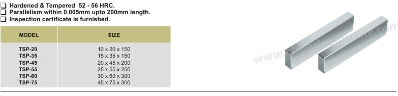 PRECISION STEEL PARALLELS